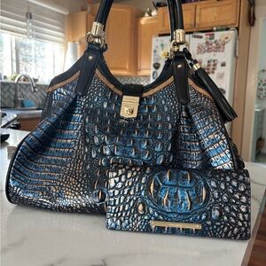 Brahmin Elisa Bag and Wallet Set